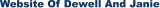 Website Of Dewell And Janie