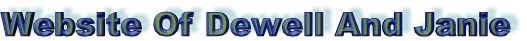 Website Of Dewell And Janie
