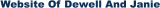 Website Of Dewell And Janie